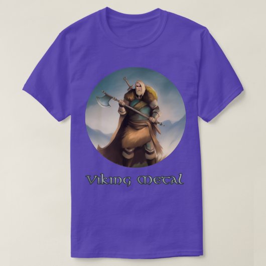 Viking Metal T-shirt (Design voorkant)