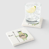 Viking Metal Turtle Onderzetter (Zijkant)