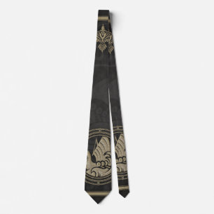 Viking mystieke charme met elegante Keltische knop Stropdas