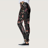 Viking: naadloos, grafisch ontwerp. leggings (Links)