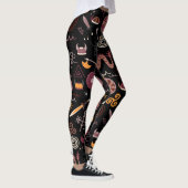 Viking: naadloos, grafisch ontwerp. leggings (Rechts)