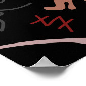 Viking: naadloos, grafisch ontwerp. poster (Hoek)