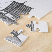  Viking Naval Ship Geschiedenis en Diagram Legpuzzel (Zijkant)