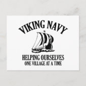 Viking Navy Briefkaart (Voorkant)