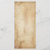 Viking Noorse Huwelijksdiner Menu (Achterkant)