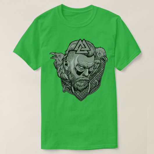 Viking Nordic Warrior Valhalla 10 T-shirt (Design voorkant)