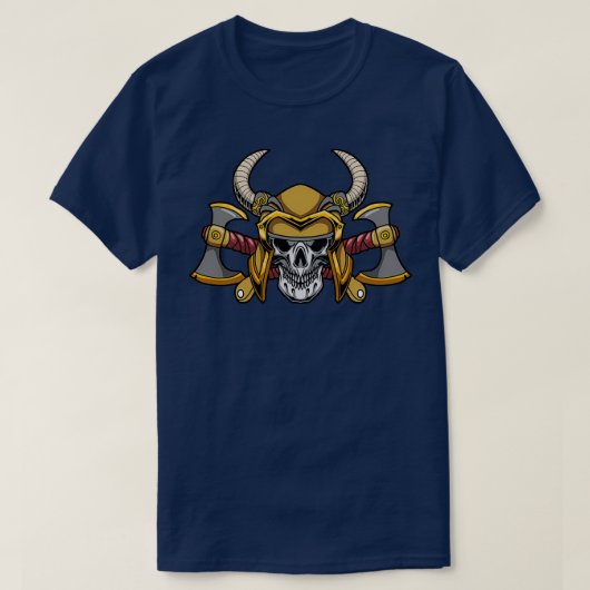 Viking Nordic Warrior Valhalla 6 T-shirt (Design voorkant)