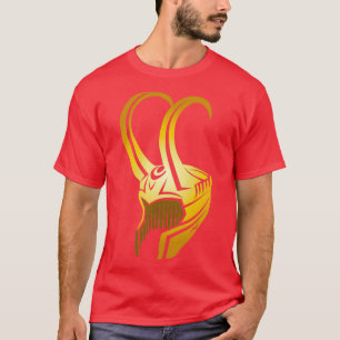 Viking Norse mythology rune helmet T-shirt