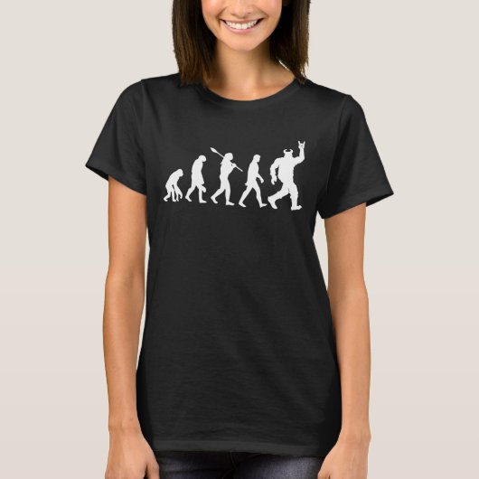 Viking Norse Mythology Valhalla Evolution Rock 1 T-shirt (Voorkant)