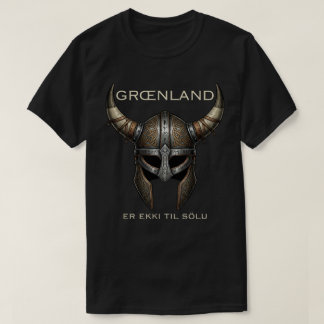 Viking Norse Warrior Greenland  T-shirt