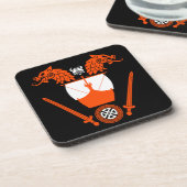 Viking Norsemen Bier Onderzetter (Linkerzijde)