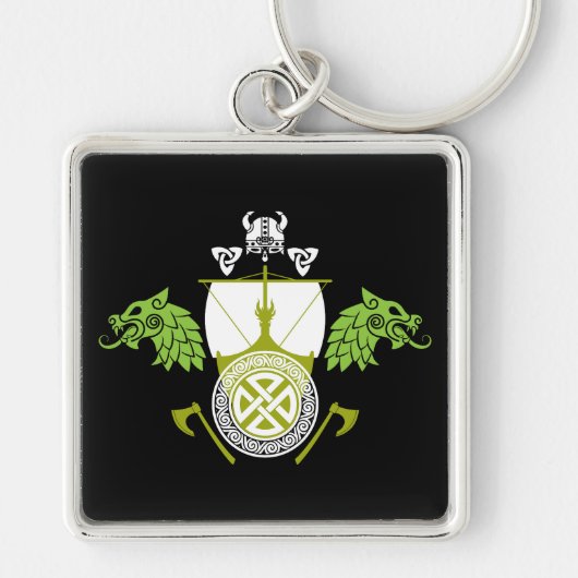 Viking Norsemen Sleutelhanger (Voorkant)