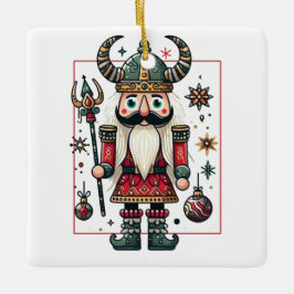 Viking Notenkraker Keramisch Ornament