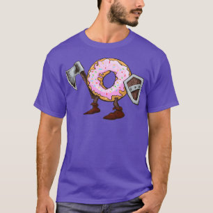 Viking Odins Doughnut Warrior 2 T-shirt