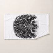 Viking-ontwerp Bad Handdoek (Handdoek)
