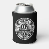 Viking op het hart blikjeskoeler (Blikje Achterkant)