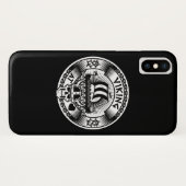 Viking op het hart Case-Mate iPhone case (Achterkant (horizontaal))