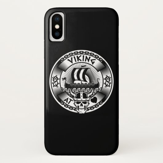 Viking op het hart Case-Mate iPhone case (Achterkant)