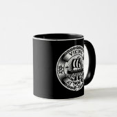 Viking op het hart mok (Voorkant rechts)