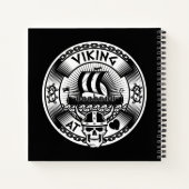 Viking op het hart notitieboek (Achterkant)