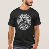Viking op het hart t-shirt (Voorkant)