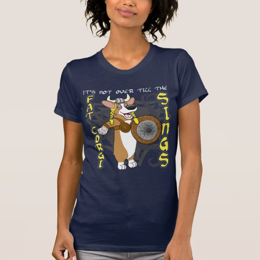 Viking Opera Corgi Women's TShirt (Voorkant)