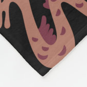 Viking patroon naadloos design grafisch fleece deken (Hoek)