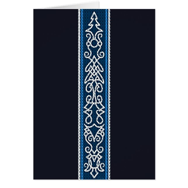 Viking Pattern Blue (Voorkant)