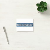 Viking Pattern Blue Post-it® Notes (Kantoor)