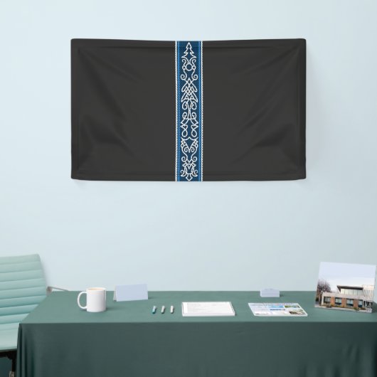 Viking Pattern Blue Spandoek (Beurs)