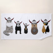 Viking Pets Beach Towel Strandlaken (Voorkant)