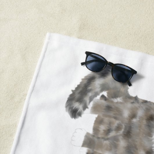 Viking Pets Beach Towel Strandlaken (In situ)