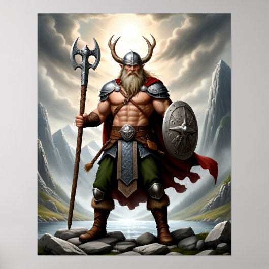 Viking-Poster Poster (Voorkant)