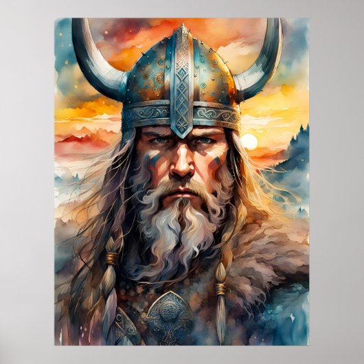Viking-Poster Poster (Voorkant)