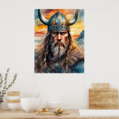 Viking-Poster Poster (Keuken)
