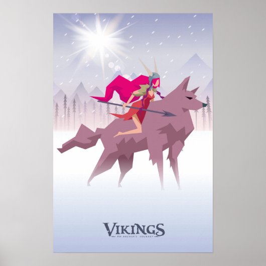 Viking Poster - Valkyrie (Voorkant)