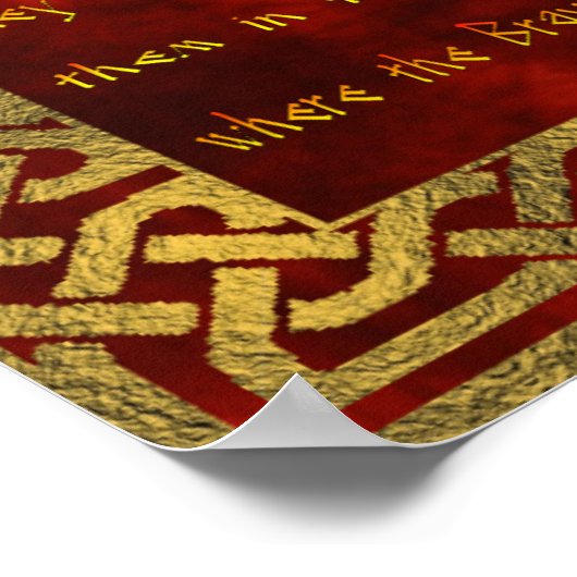 Viking Prayer Poster (Hoek)