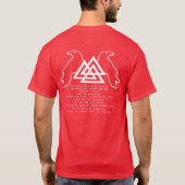 Viking Prayer Shirt (Achterkant)
