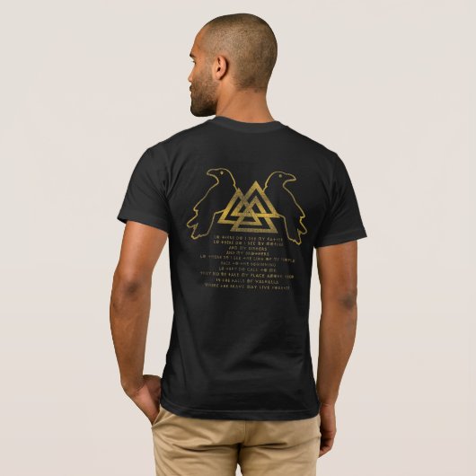 Viking Prayer Shirt (Achterkant volledig)