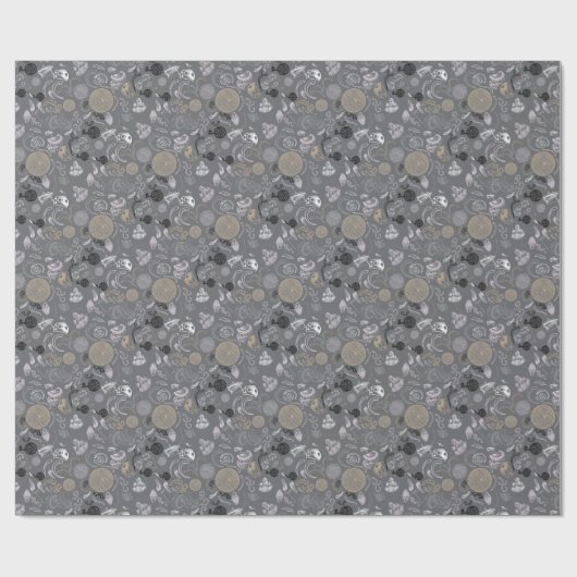 Viking Primitive Cadeaupapier (Vlak)