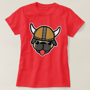 Viking Pug T-shirt
