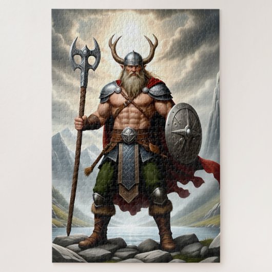 Viking-puzzel Legpuzzel (Verticaal)