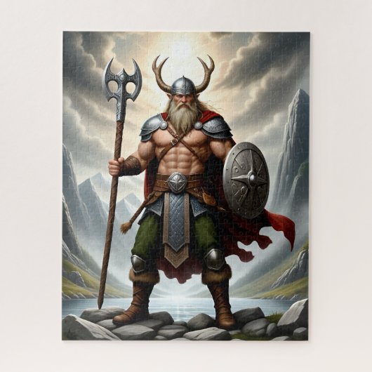 Viking-puzzel Legpuzzel (Verticaal)