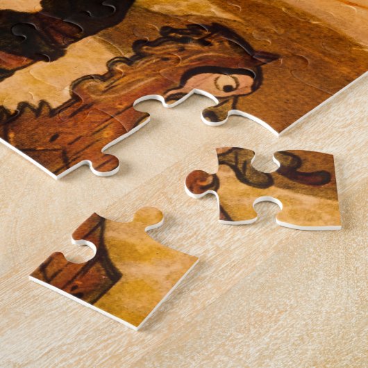 Viking Puzzle Legpuzzel (Zijkant)