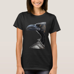 Viking Raaf Noorse Krijger Kraai Vikings Stijl 1 T-shirt