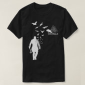 Viking Ragnar Lodbrok Valhalla Odin Ravens Pullove T-shirt (Design voorkant)