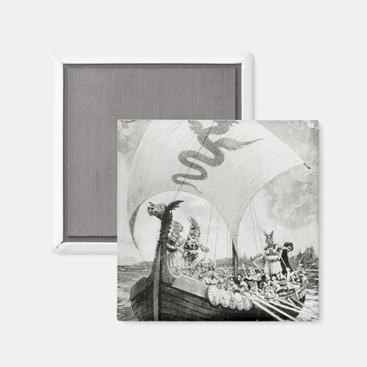 Viking Raiders Magneet (Voorkant / Achterkant)