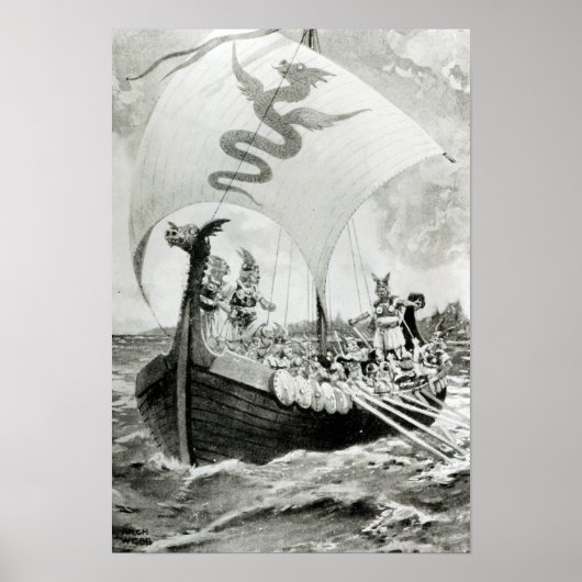 Viking Raiders Poster (Voorkant)