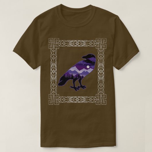Viking Raven 1 T-shirt (Design voorkant)