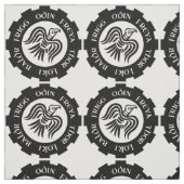 Viking Raven Banner Thor Freya Loki Stof (Swatch)